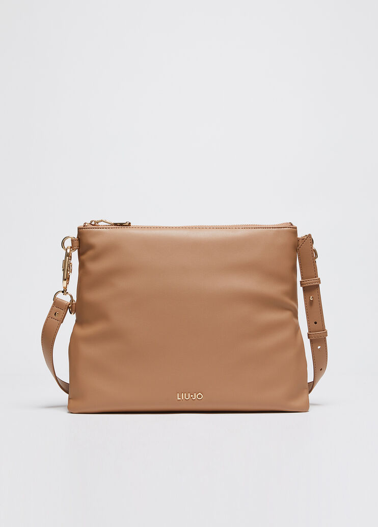Sac port&eacute; &eacute;paule hobo petit format camel Liu Jo - medium