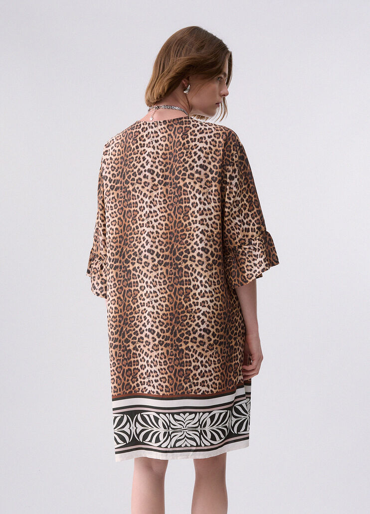 Animal print caftan animal print Liu Jo - medium