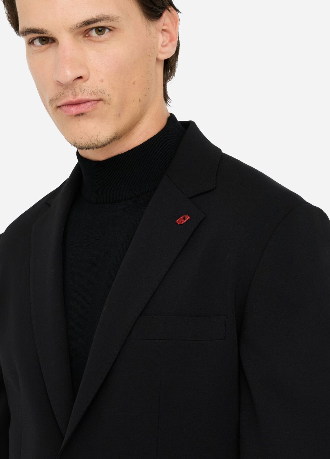 Blazer en jersey noir Liu Jo - large image number 2