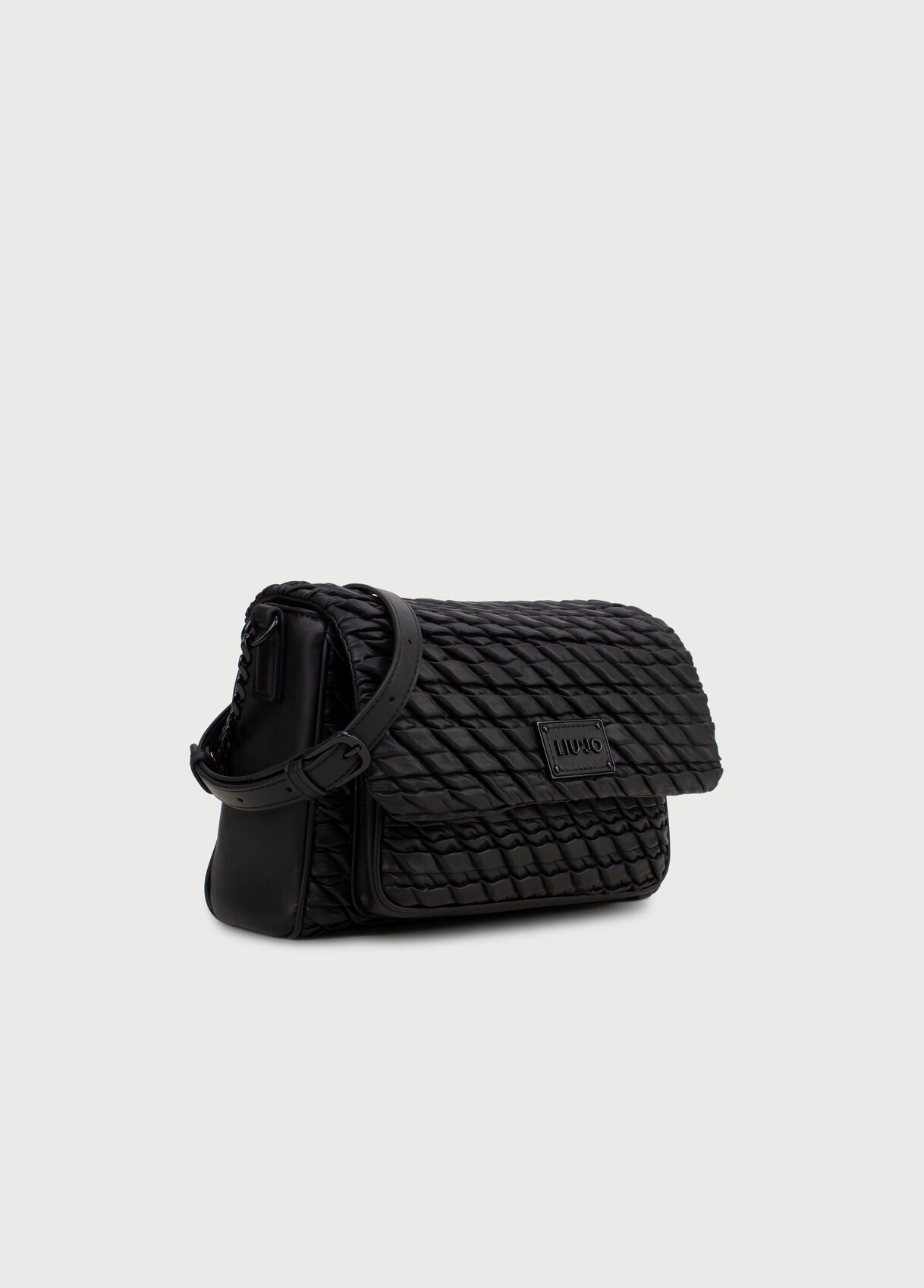 embossed crossbody bag