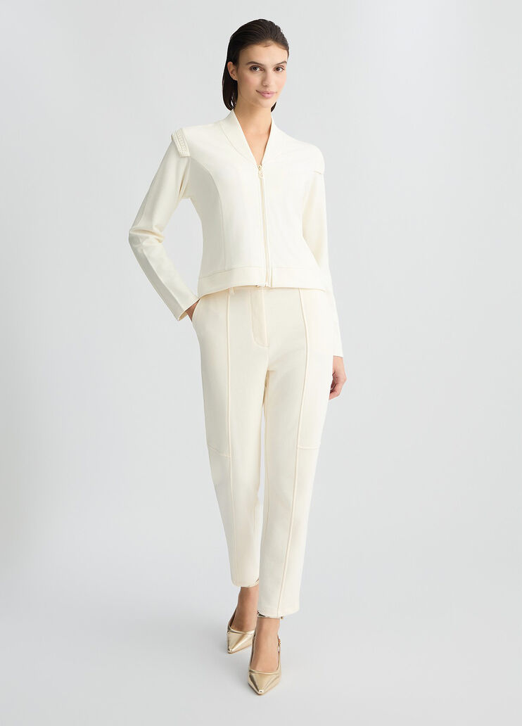 Fleece jogging bottoms white Liu Jo - medium Fleece jogging bottoms white Liu Jo - medium