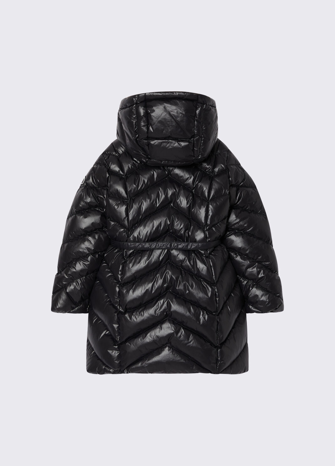 Long padded jacket with hood black Liu Jo - large image number 3
