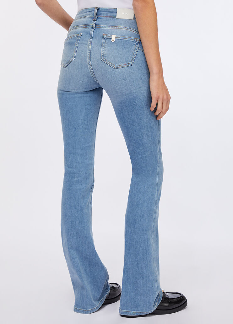 High-rise flared jeans denim Liu Jo - large image number 1 High-rise flared jeans denim Liu Jo - large image number 1