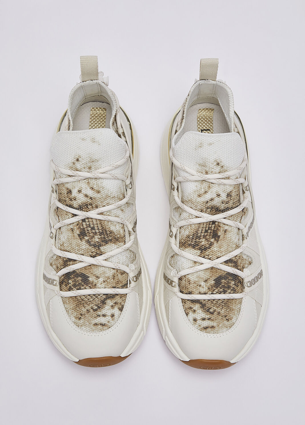 Python print sock-sneakers white Liu Jo - large image number 3