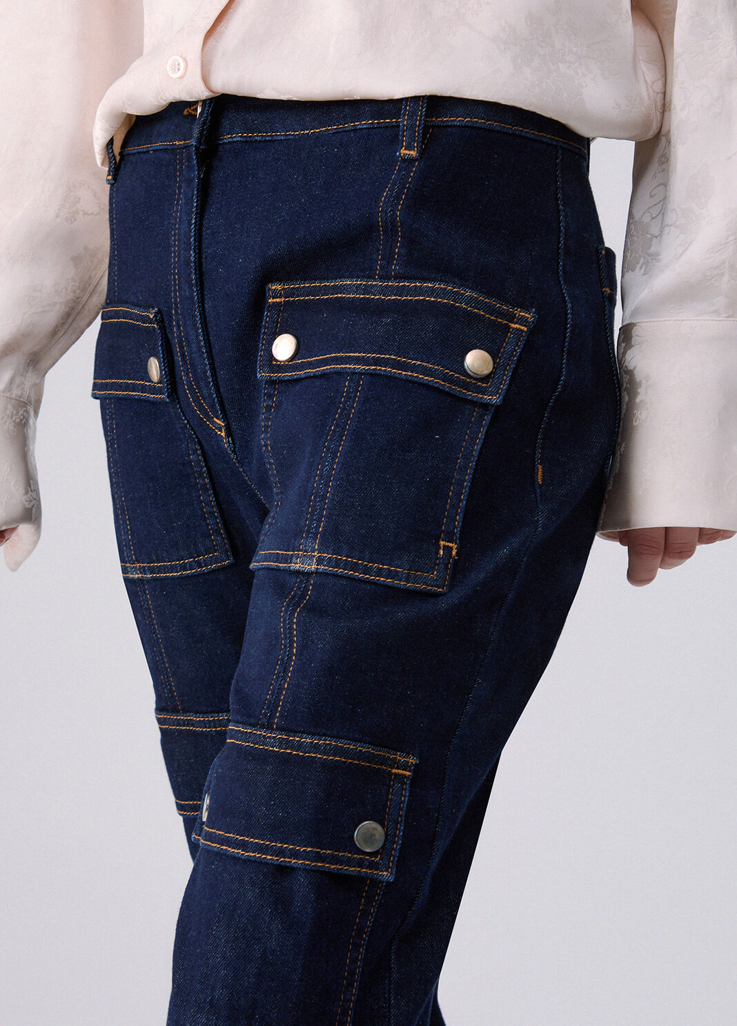 Flare Jeans with Pockets Normal wash Liu Jo - large image number 4