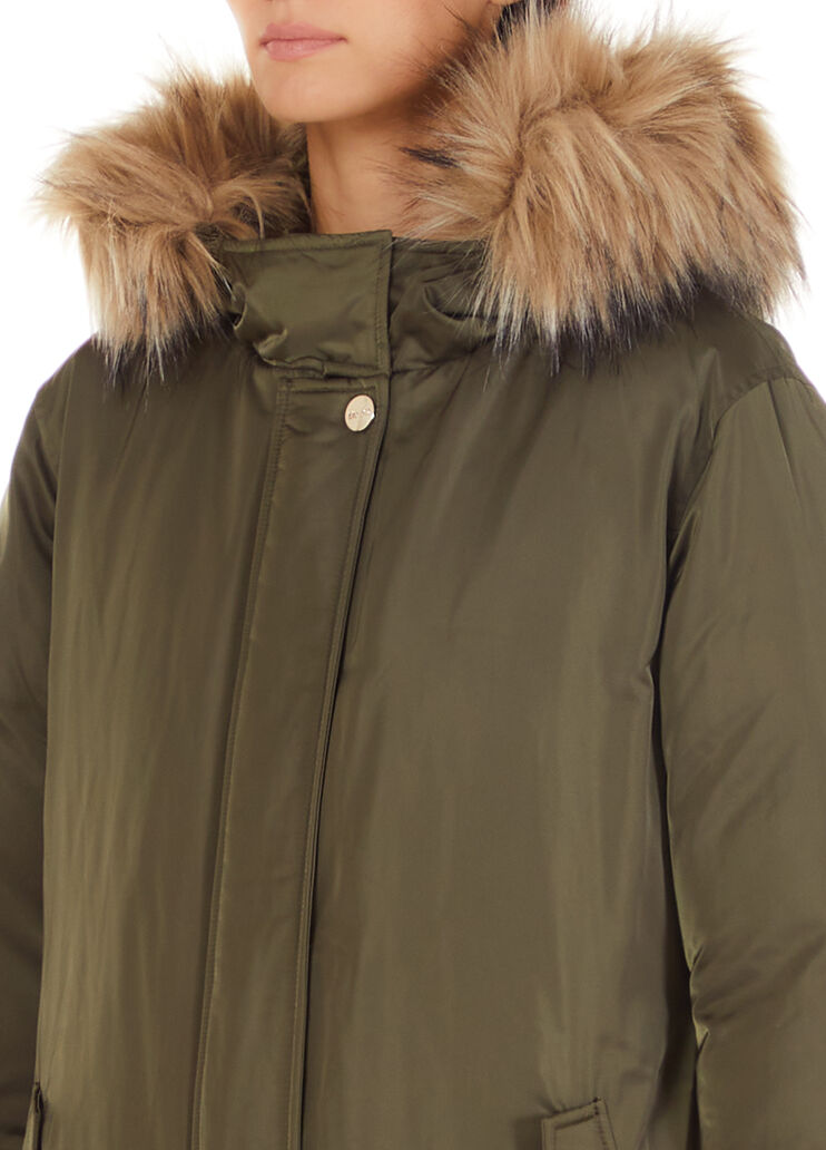 Parka mit Kapuze Militärgrün Liu Jo - large image number 2 Parka mit Kapuze Militärgrün Liu Jo - large image number 2
