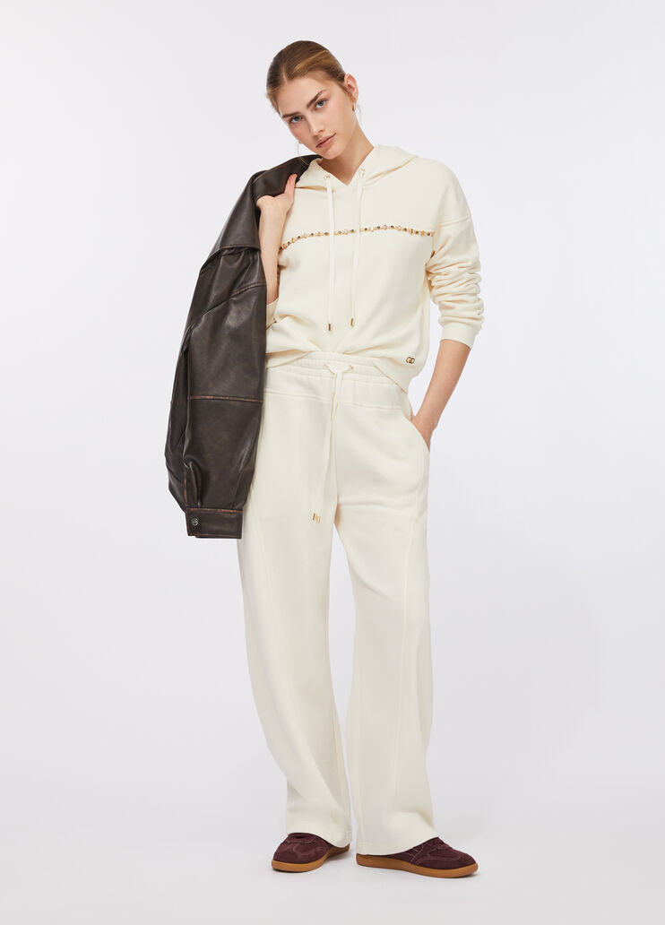 Liu Jo Better hooded sweatshirt milk white Liu Jo - large image number 5