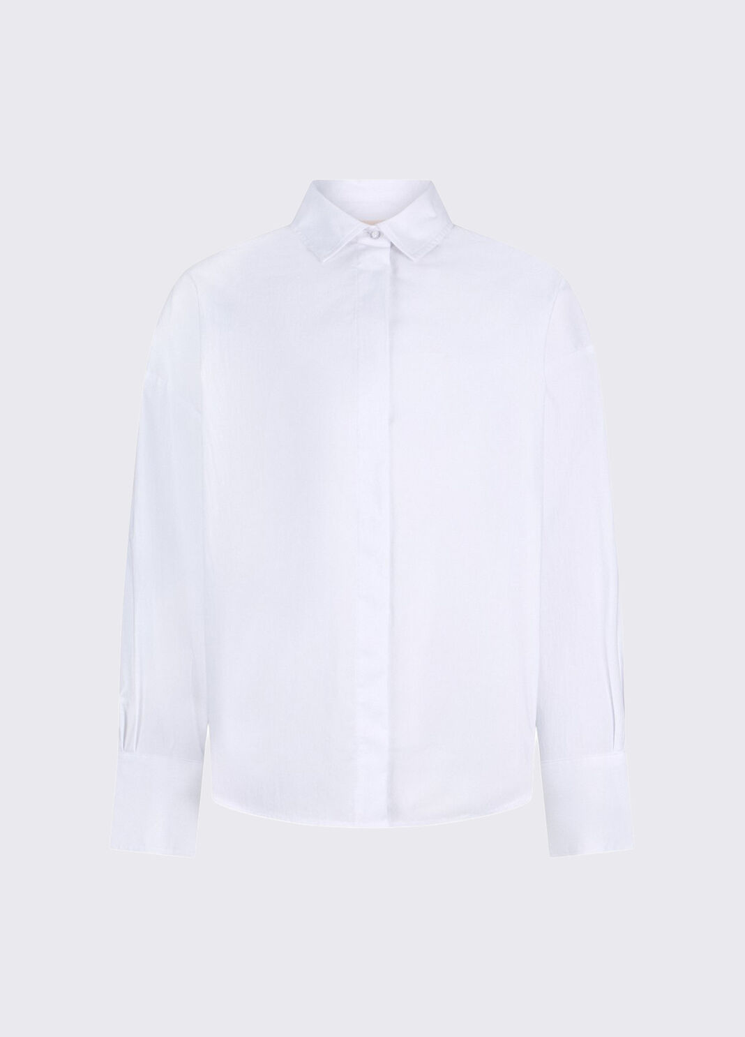 Poplin shirt with studs white Liu Jo - large image number 6