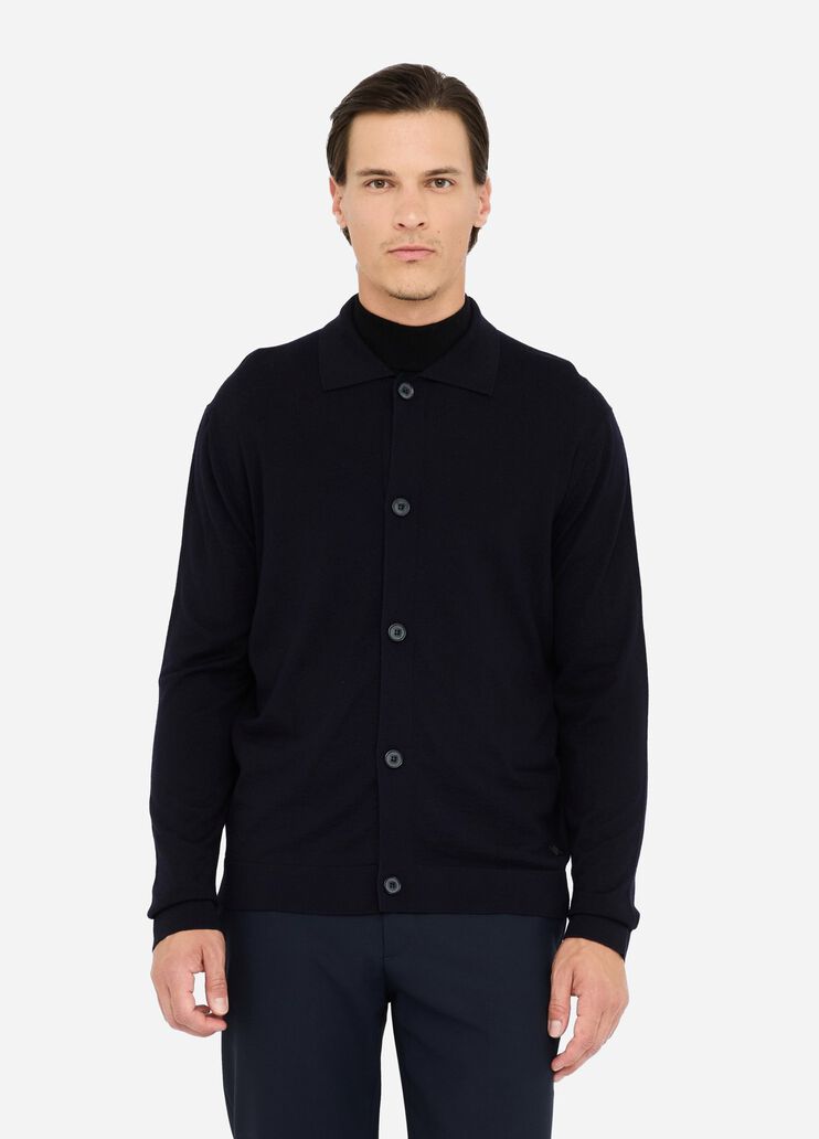 Wool cardigan dark blue Liu Jo - medium Wool cardigan dark blue Liu Jo - medium