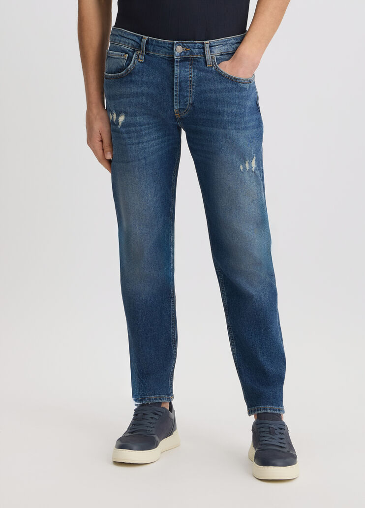 Tapered fit jeans dark denim Liu Jo - medium Tapered fit jeans dark denim Liu Jo - medium