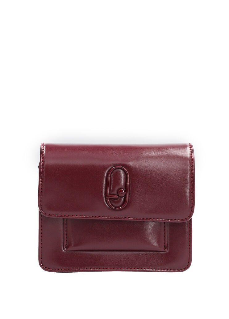 Pouch bag with logo ruby red Liu Jo - large image number 0