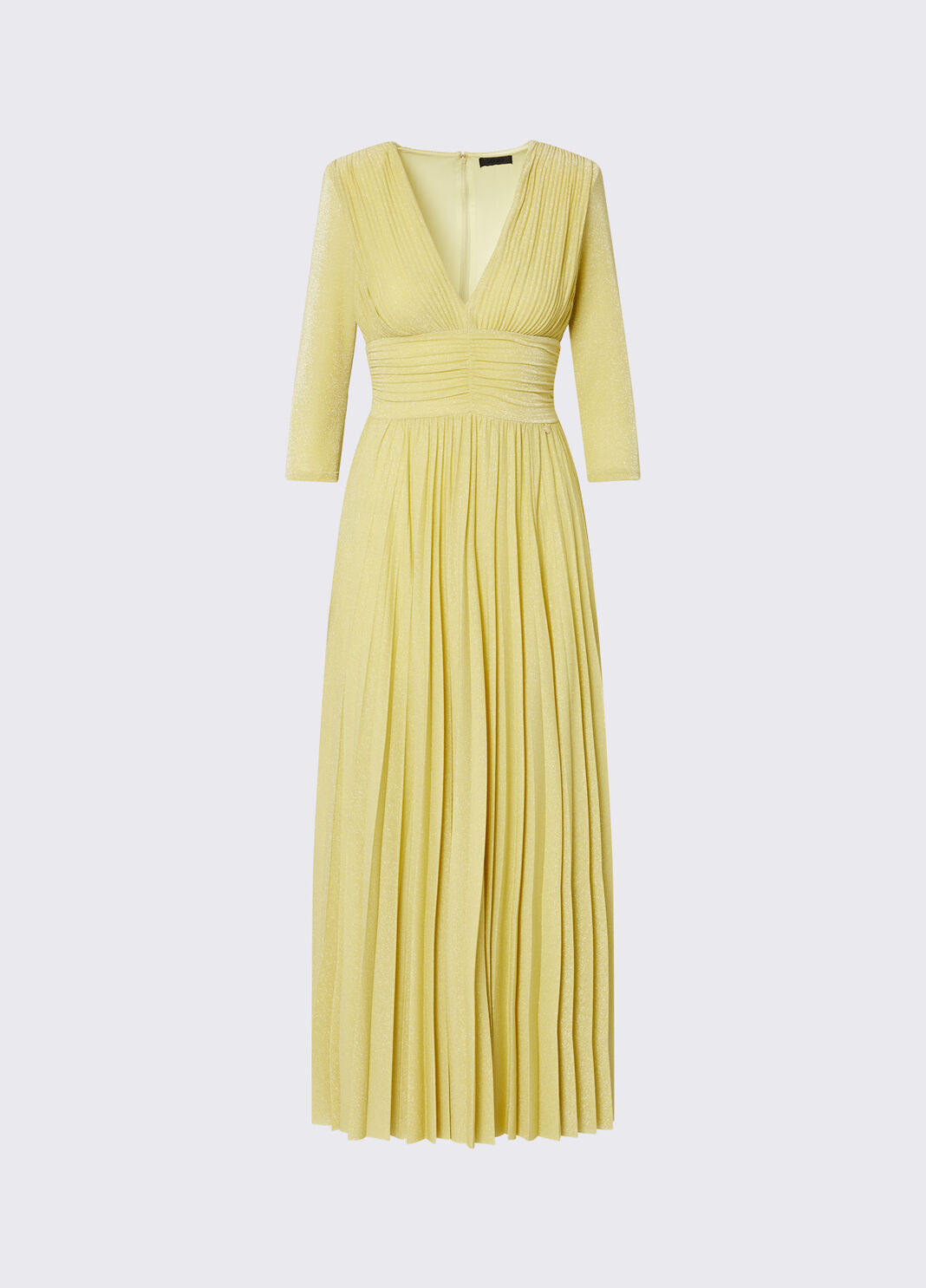 Langes elegantes Lurex-Kleid Zedernholz Liu Jo - large image number 4