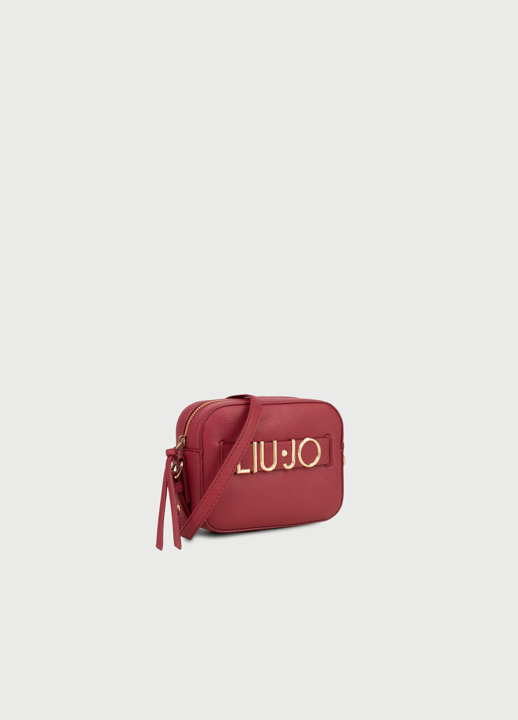Crossbody bag with logo Cherry Red Liu Jo - large image number 2