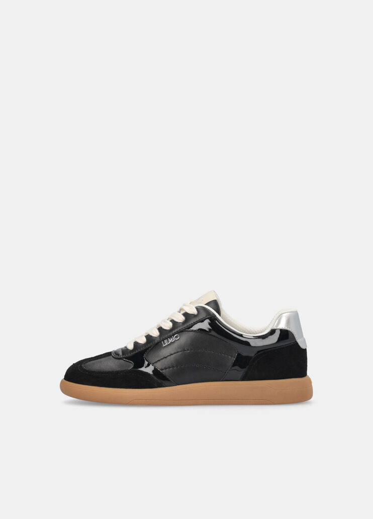 Leather sneakers black Liu Jo - large image number 5