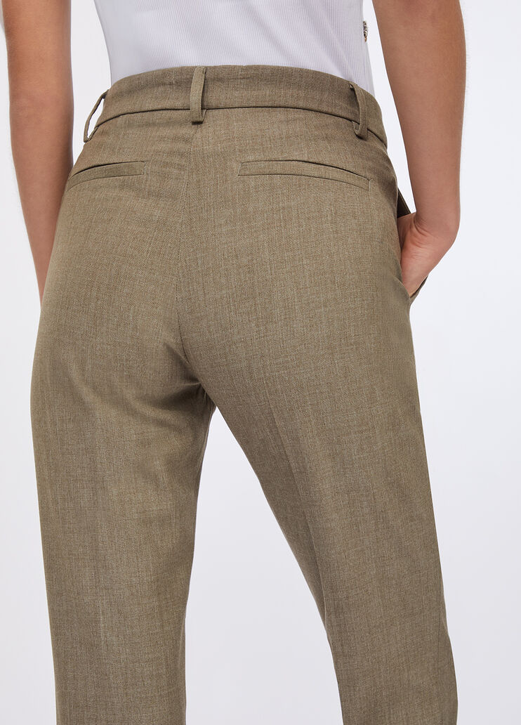 Cigarette trousers  asparagus Liu Jo - large image number 3 Cigarette trousers  asparagus Liu Jo - large image number 3