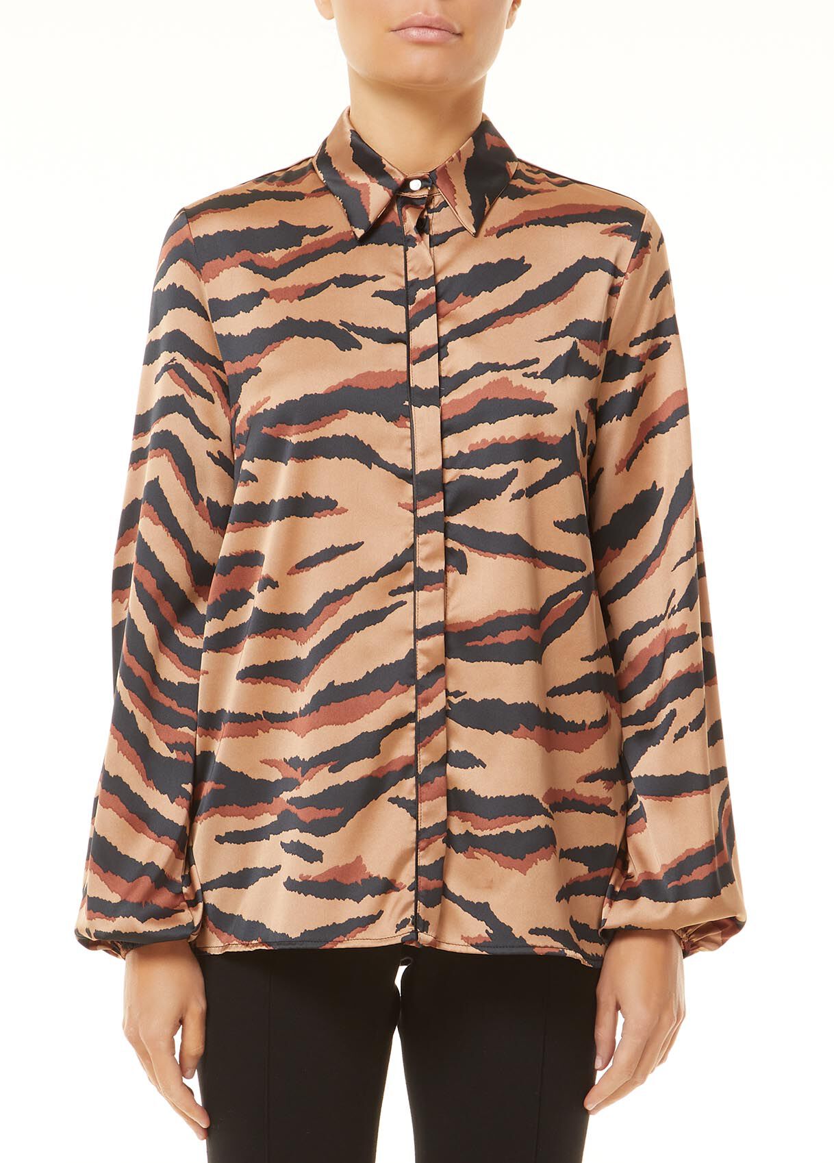 Animal-print shirt