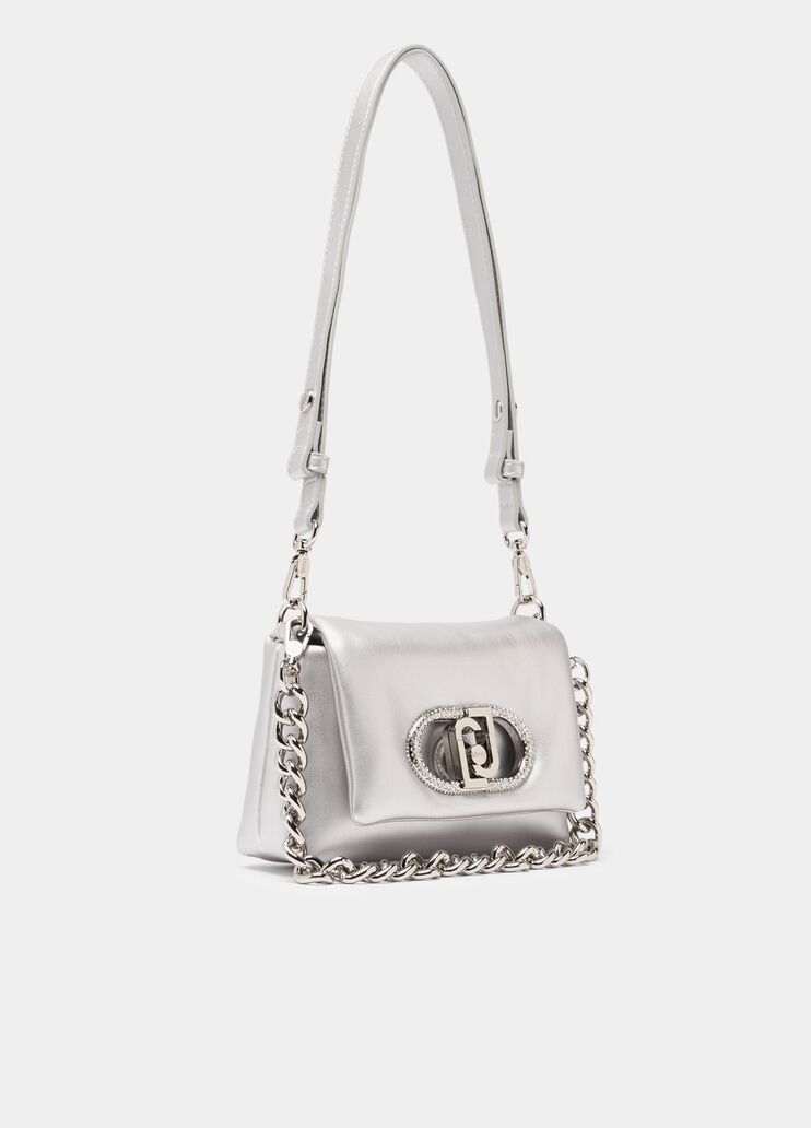 Small LaPuffy Bag silver Liu Jo - large image number 1