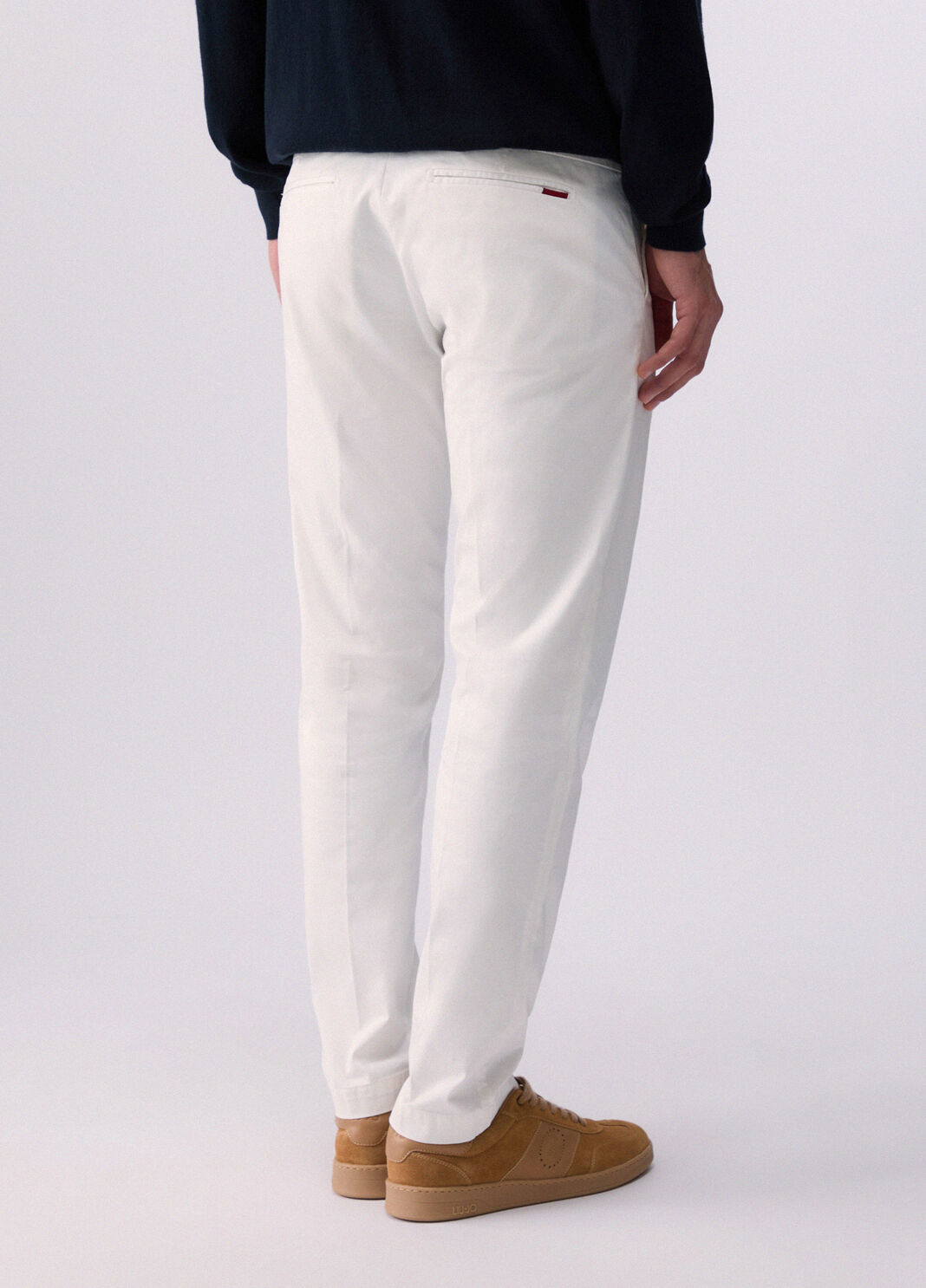 Pantalones chinos entallados blanco Liu Jo - large image number 1
