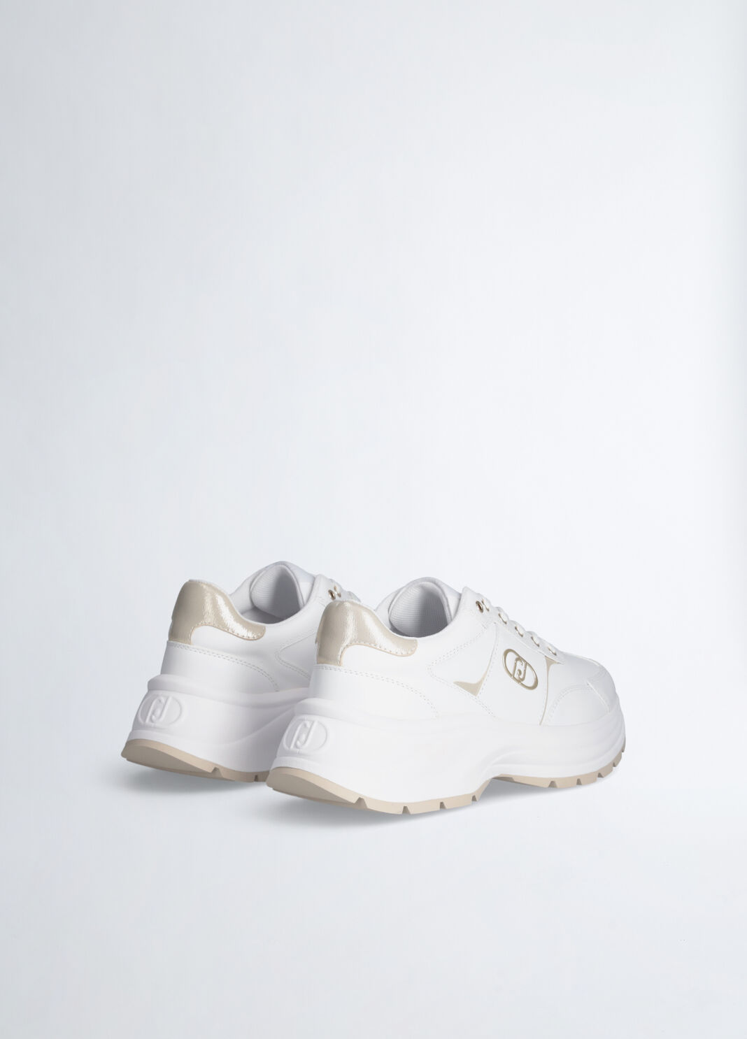 Sneakers in leather white Liu Jo - large image number 1