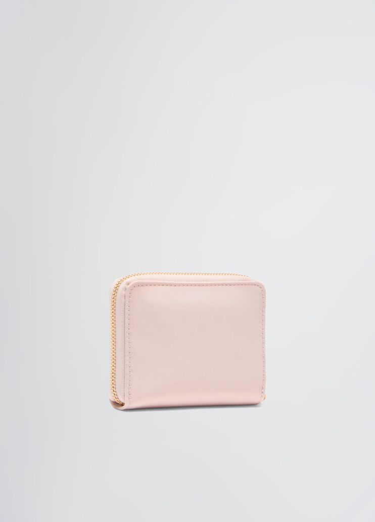 Nylon zip-around purse powder pink Liu Jo - large image number 1 Nylon zip-around purse powder pink Liu Jo - large image number 1