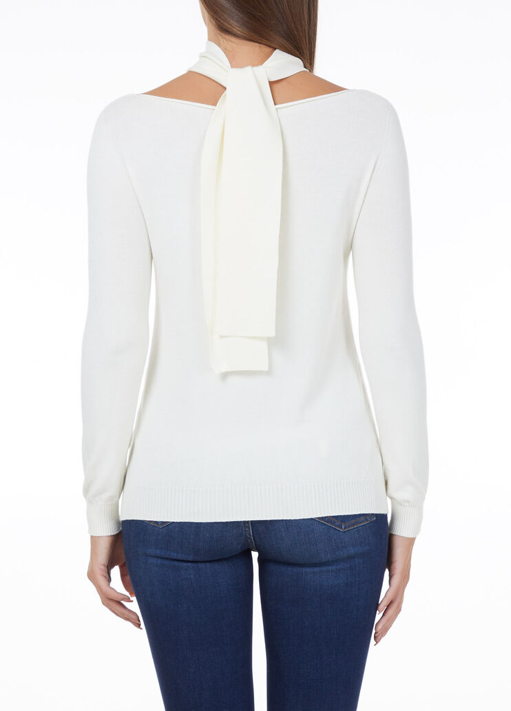 Turtleneck with foulard bow Milk Liu Jo - large image number 1
