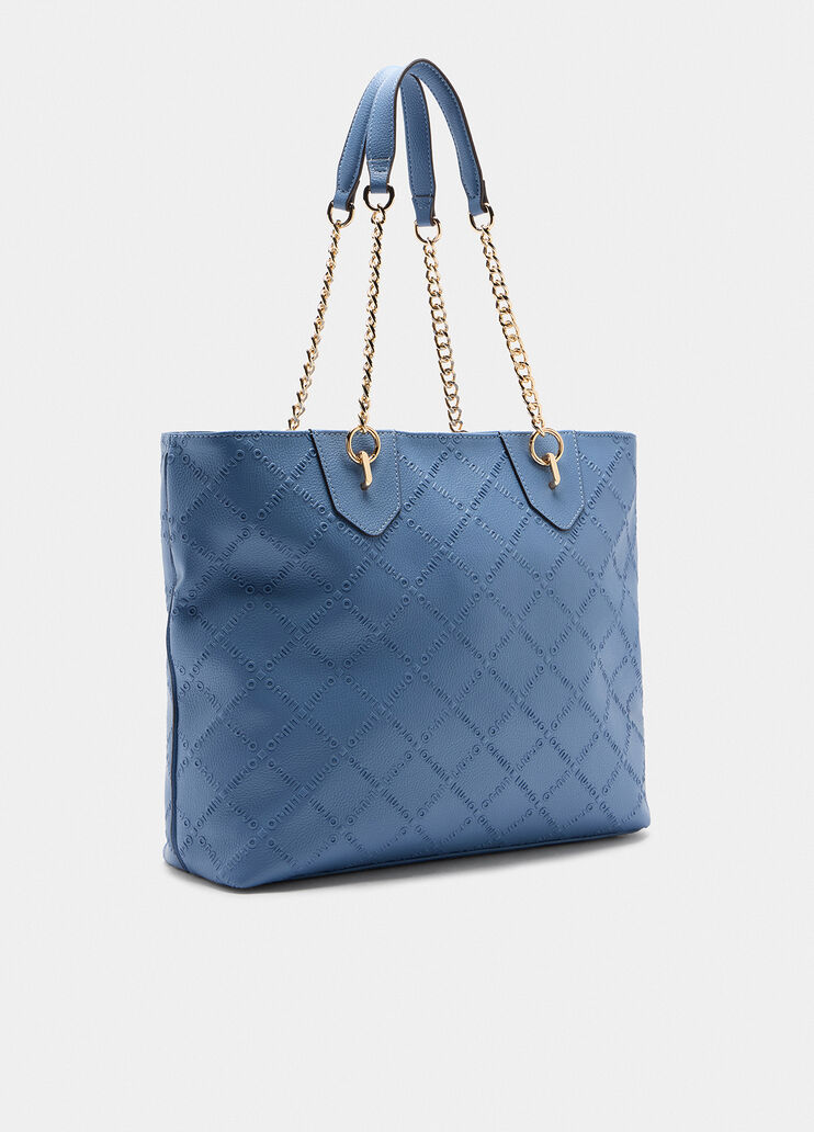 Liu Jo Better shopping tote light denim Liu Jo - large image number 1