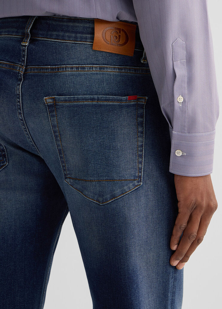 Slim-fit dark jeans dark denim Liu Jo - large image number 4 Slim-fit dark jeans dark denim Liu Jo - large image number 4