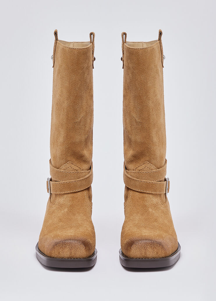 Texan high boots cognac Liu Jo - large image number 3