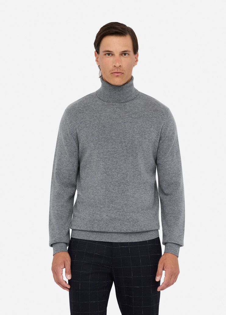 Wool and cashmere turtleneck grey Liu Jo - large image number 0