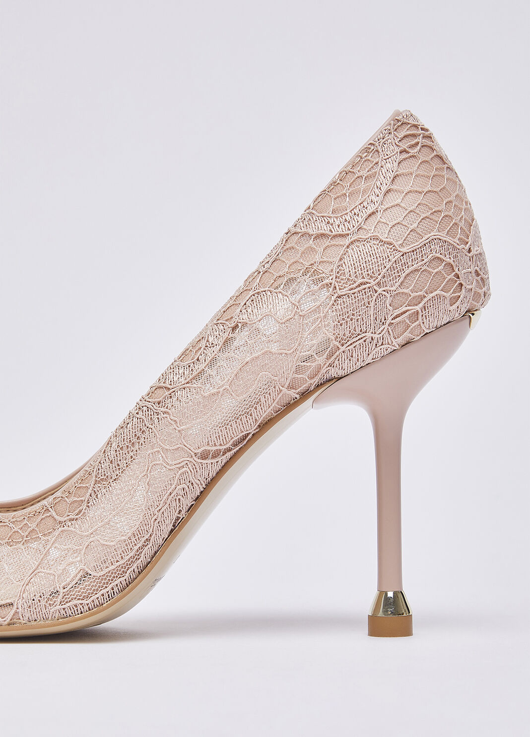 Pumps in lace light pink Liu Jo - large image number 6