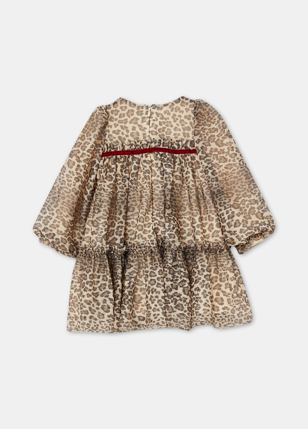 Animal-print tulle dress leopard print Liu Jo - large image number 3