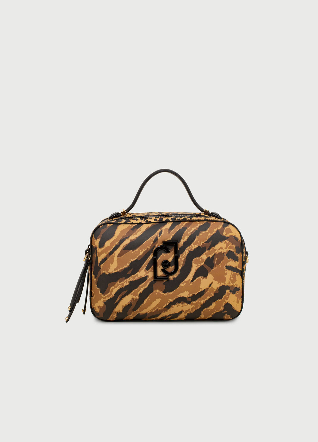 Crossbody bag with logo Brown Liu Jo - large image number 0