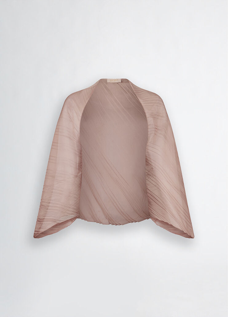 Pleated formal cape pink Liu Jo - medium Pleated formal cape pink Liu Jo - medium
