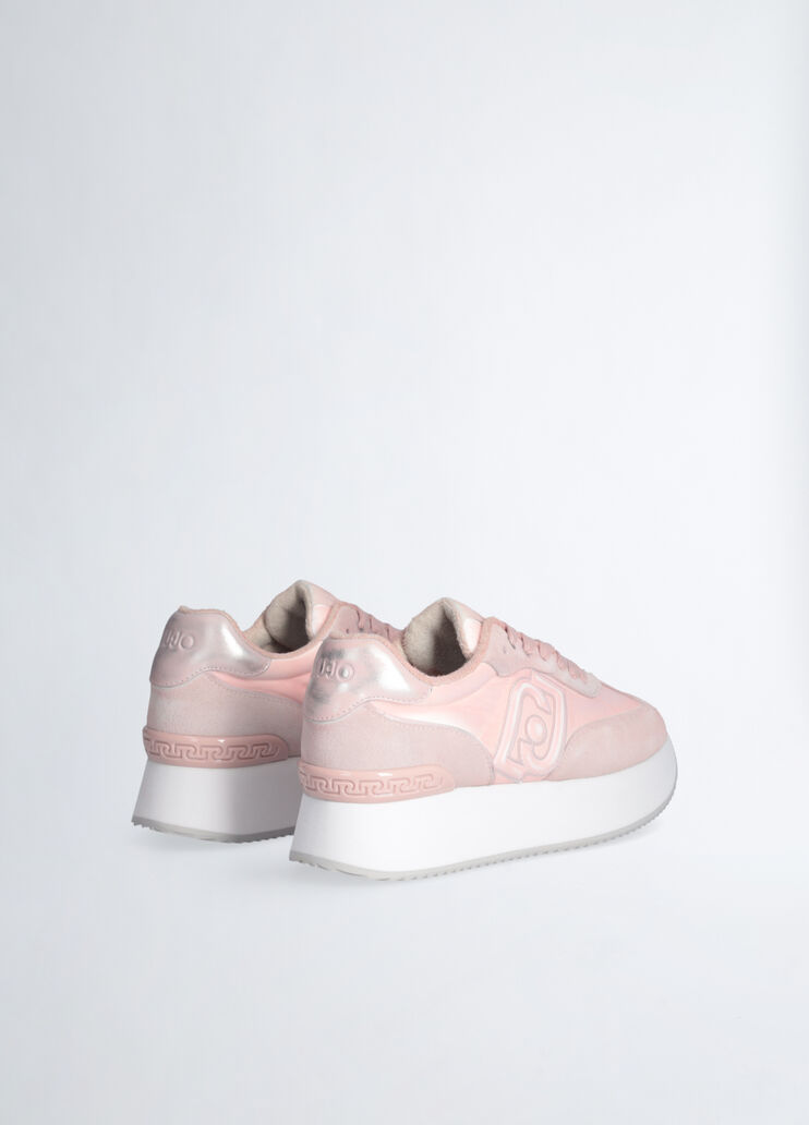 Faded platform sneakers pink Liu Jo - large image number 3 Faded platform sneakers pink Liu Jo - large image number 3