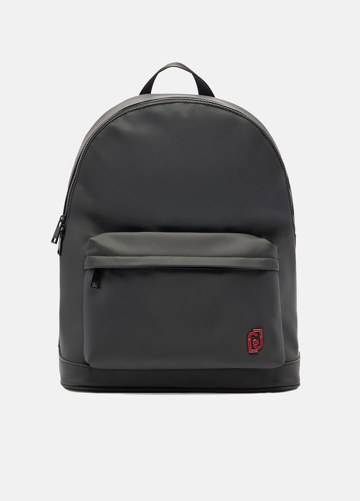 Coated fabric backpack black Liu Jo - medium Coated fabric backpack black Liu Jo - medium