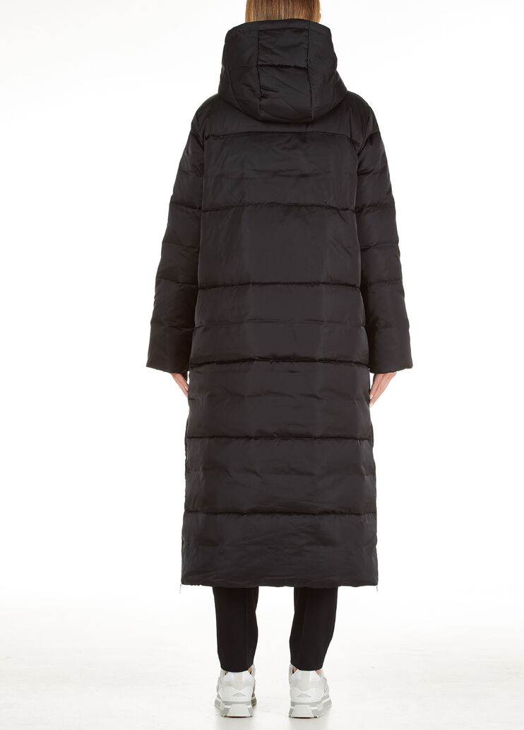 Doudoune longue avec capuche noir Liu Jo - large image number 1 Doudoune longue avec capuche noir Liu Jo - large image number 1
