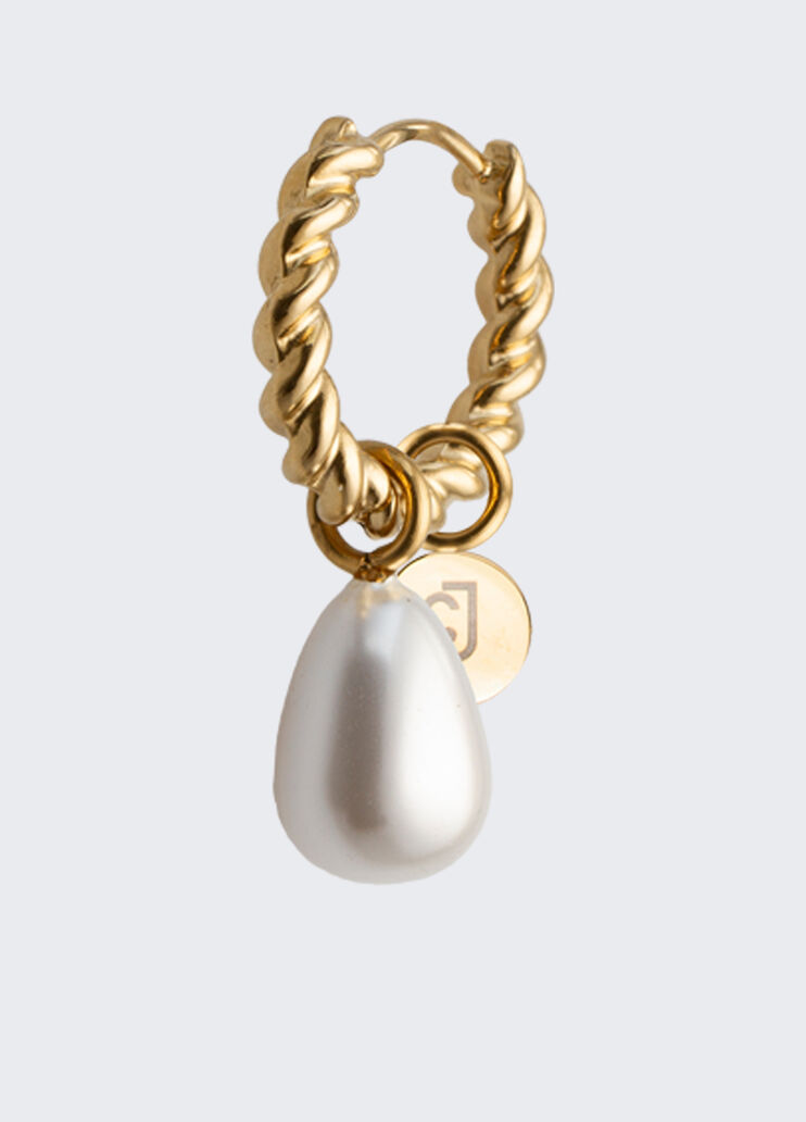 Серьги с жемчужинами белый Liu Jo - large image number 2