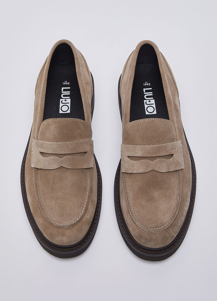 Men's loafers in suede Havana beige Liu Jo - medium