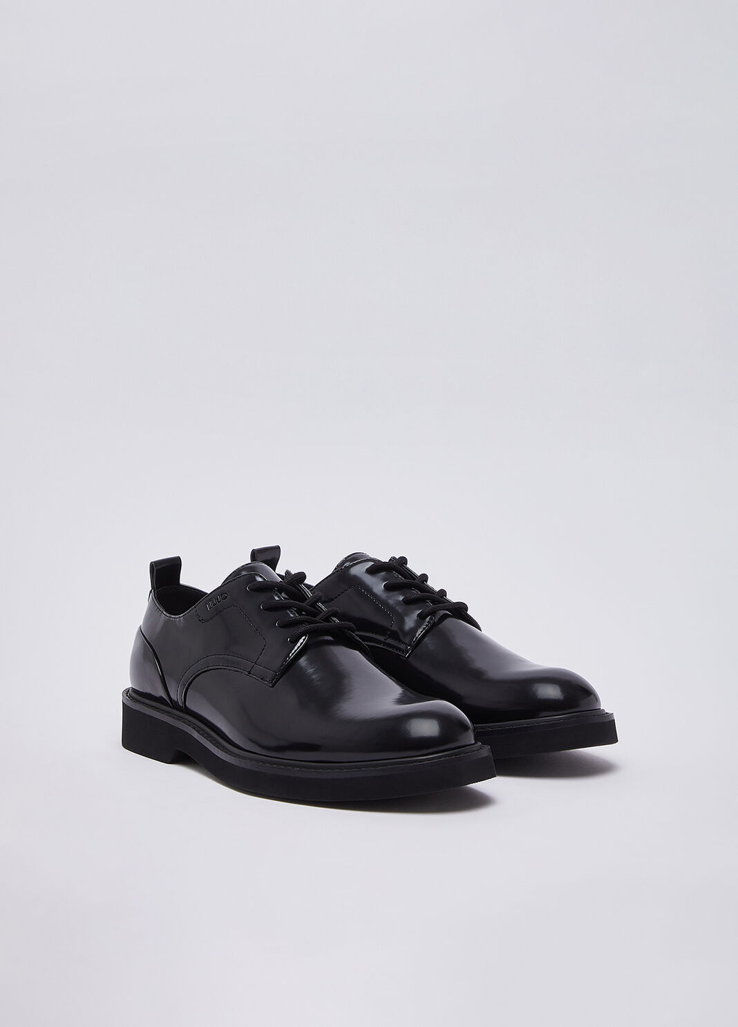Glossy lace-up shoes black Liu Jo - large image number 1