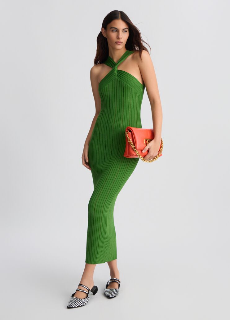 Knit sheath dress green Liu Jo - medium Knit sheath dress green Liu Jo - medium