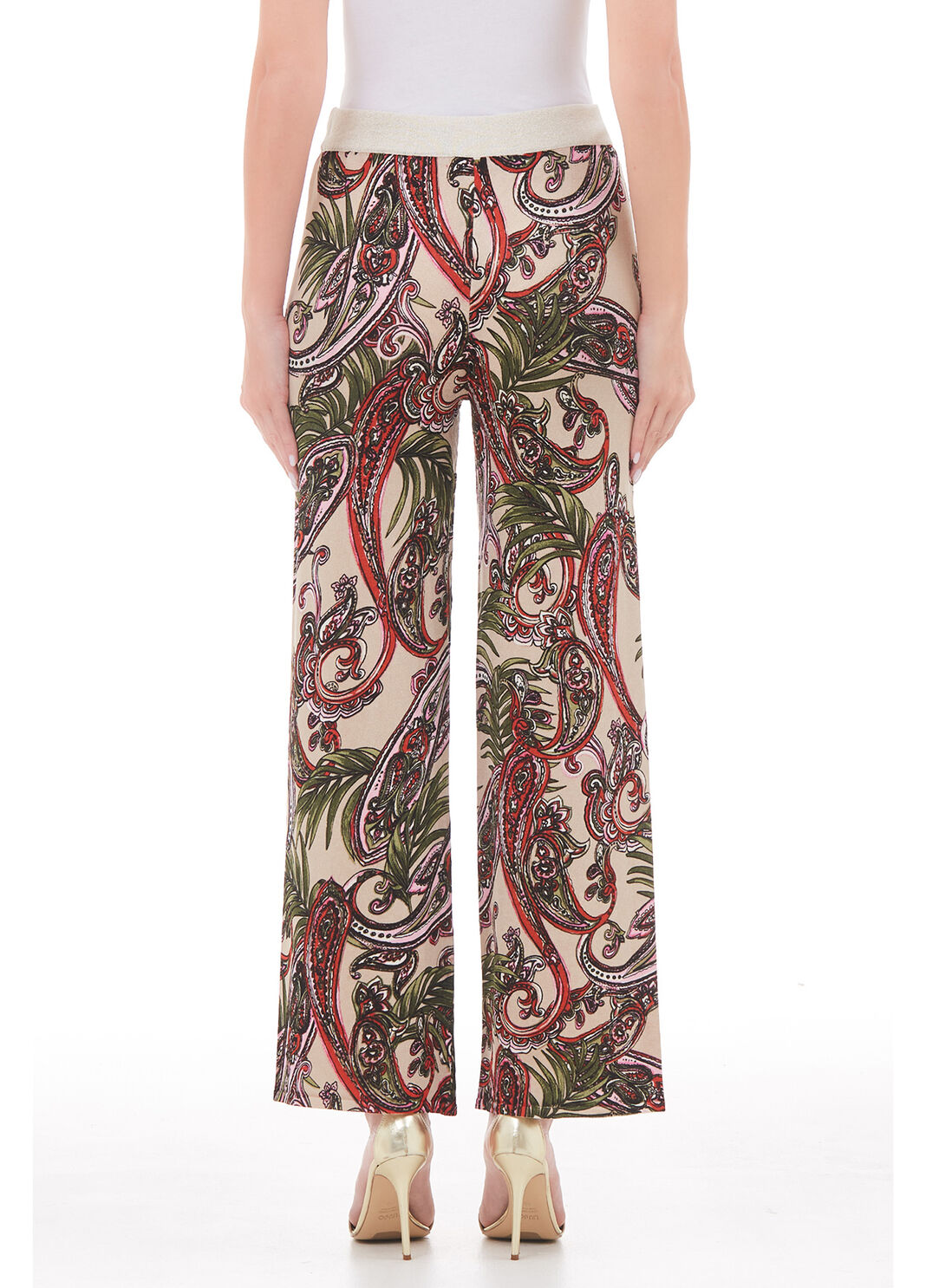 Knitwear joggers cashmere print Liu Jo - large image number 1