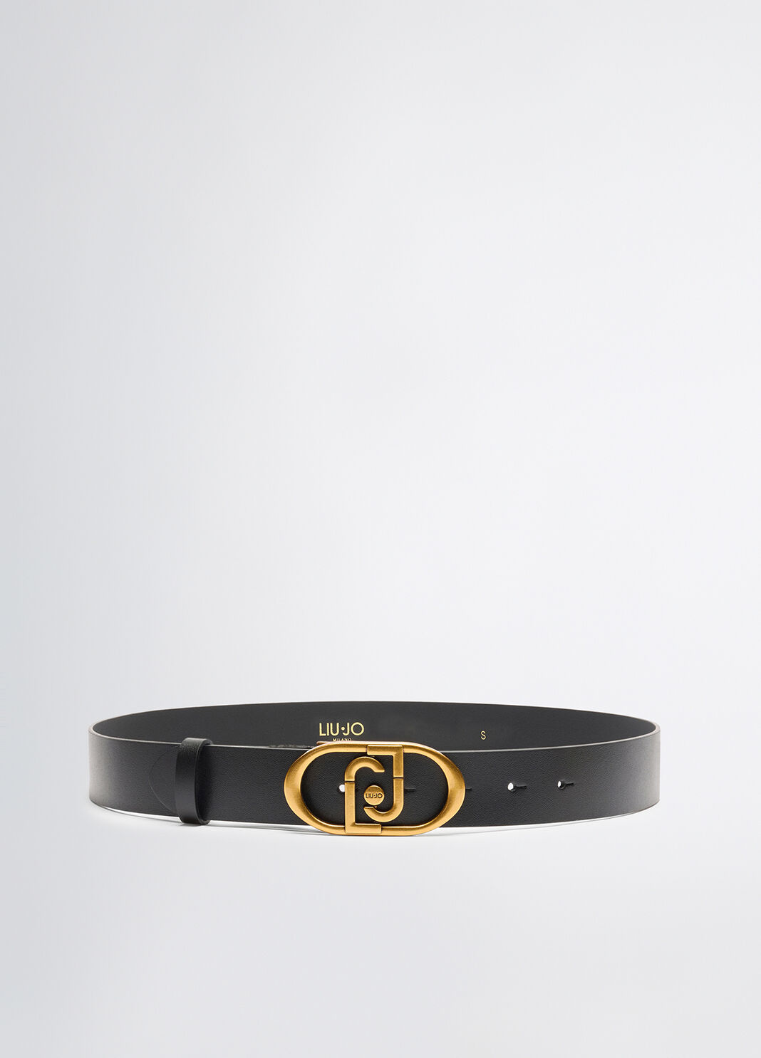 Кожаный ремень LaPuffy черный Liu Jo - large image number 0