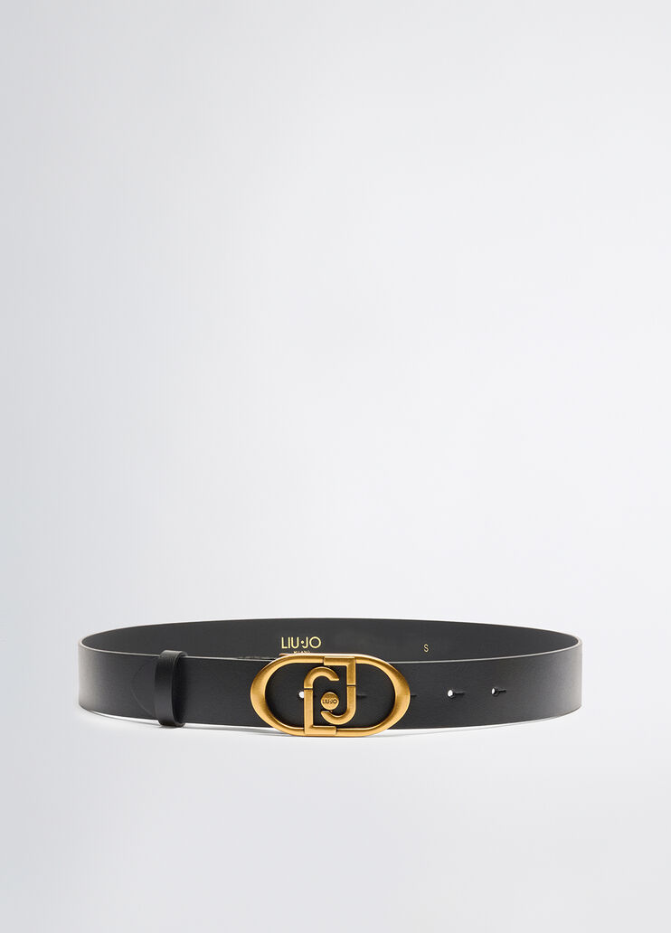 LaPuffy leather belt black Liu Jo - medium LaPuffy leather belt black Liu Jo - medium