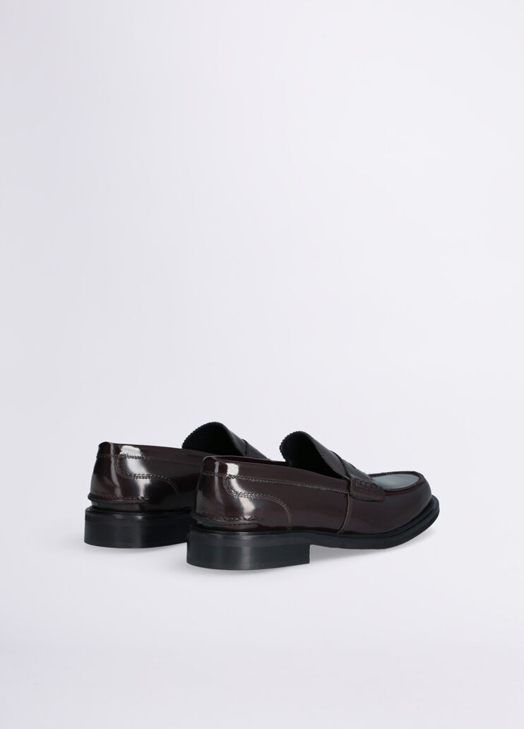 Mocassini da uomo in pelle marrone Liu Jo - large image number 2 Mocassini da uomo in pelle marrone Liu Jo - large image number 2