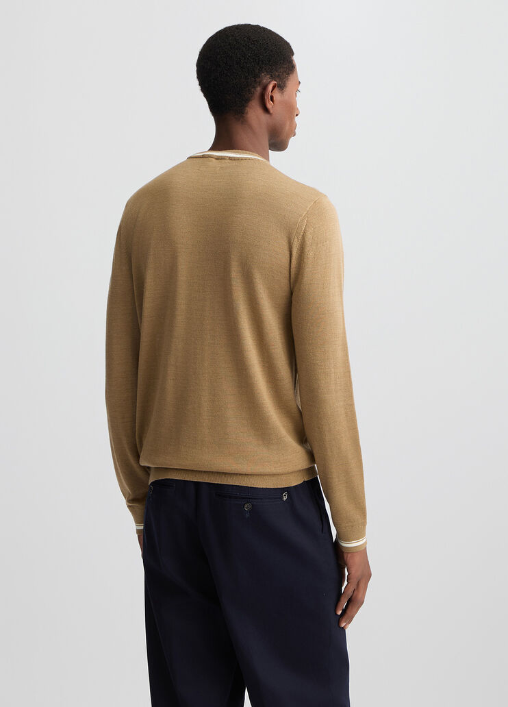 Wool blend pullover beige Liu Jo - medium Wool blend pullover beige Liu Jo - medium