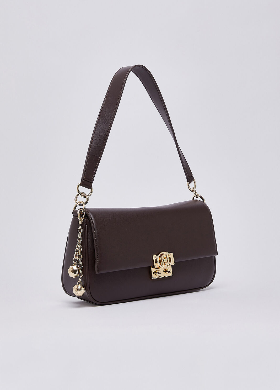 Borsa a spalla media melanzana Liu Jo - large image number 2