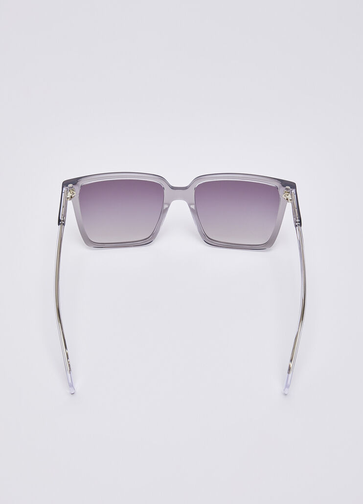 Lunettes de soleil rectangulaires gris Liu Jo - medium