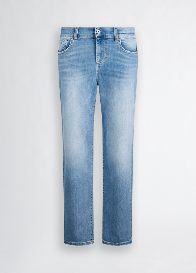 Low-rise boyfriend jeans denim Liu Jo - large image number 6 Low-rise boyfriend jeans denim Liu Jo - large image number 6