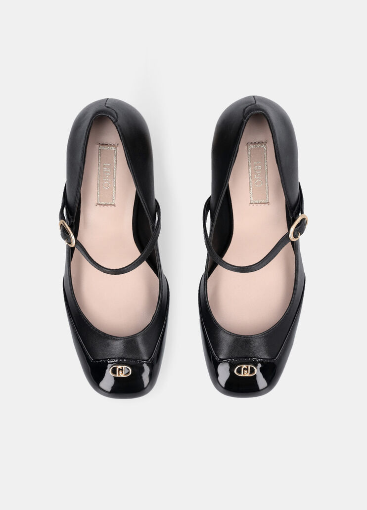 Leather Mary Janes black Liu Jo - large image number 4