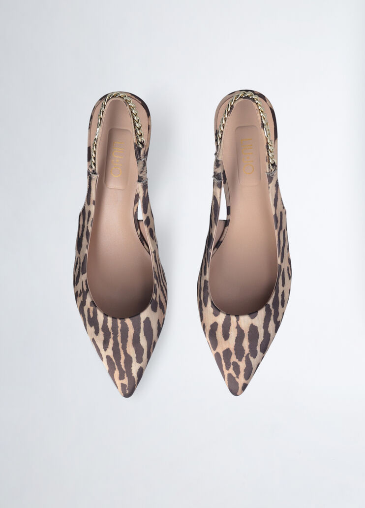 Slingbacks with low heel animal print Liu Jo - large image number 3 Slingbacks with low heel animal print Liu Jo - large image number 3